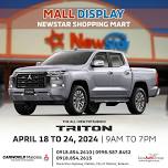 Mitsubishi Triton at the Newstar Shopping Mart