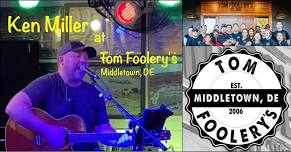 Ken Miller Performing at Tom Foolery's