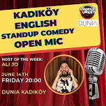 English Stand-up Comedy Open Mic