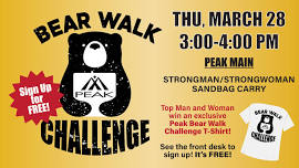 Peak Bear Walk Challenge