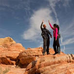 Hiking in the Valley of Fire