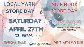 Local Yarn Store Day & Indie Bookstore Day