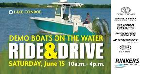 June Ride & Drive, Demo A Boat