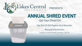 Annual Shred Event