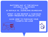 Raytown Night at the Royals 06/29/2024