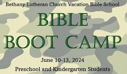 VBS Bible Boot Camp