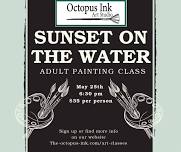 Adult Painting Class “Sunset on the water”