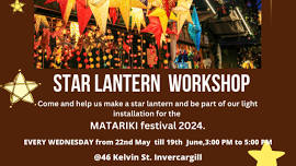 STAR LANTERN WORKSHOP