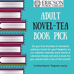 Adult Novel-Tea Book Pick!