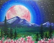 Pink Moon Forest