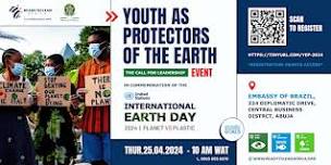 Youth as Protectors of the Earth: The call for Leadership