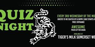 Quiz Night | 15 May | Tiger's Milk Somerset West