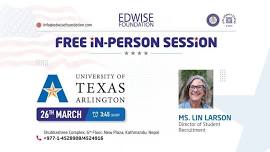 Free In-Person Information Session with University of Texas Arlington