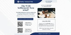 The Nar Settlement. Now what?