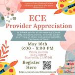 ECE Provider Appreciation