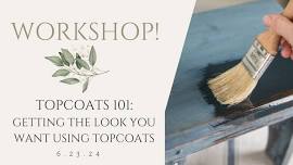 Topcoats 101: Using finishes to create different looks