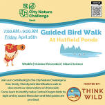 City Nature Challenge – Guided Bird Walk at Hatfield Ponds with Think Wild