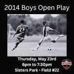 2014 Boys Open Play