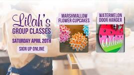 Lilah's Group Classes! Kids Baking Class & All Ages Craft Class