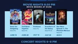 2024 Outdoor Movie Nights at UP Orem