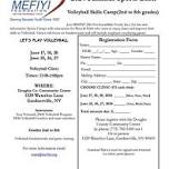 Summer Sports Bash Volleyball Skills Camp