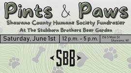 Pints & Paws: Shawano County Humane Society Fundraiser