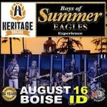 Heritage Social Club welcomes The Eagles Experience with Boys Of Summer