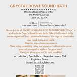 Crystal Bowl Sound Bath