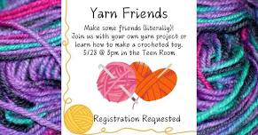 Yarn Friends for Teens