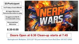 NERF Night!! June 7th