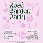 Rosé Garden Party