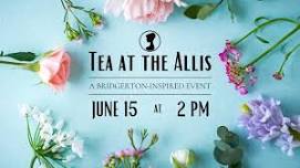 Afternoon Tea at the Allis