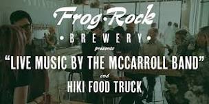 Live Music by Mike McCarroll Band at Frog Rock Brewing Company