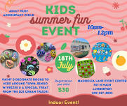 Kids Summer FUN Event! Craft, Bingo & Ice cream