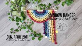 Macrame Rainbow Wall Hanger Workshop