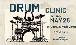 Drum Clinic at CupOJoy