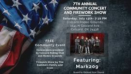 Free Community Concert & Firework Show