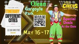 Lewis and Clark Circus- Olean, NY- May 16-17