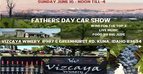 FATHERS DAY CAR SHOW @ THE VISCAYA WINERY