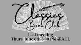 Classics Book Club: June Meetup