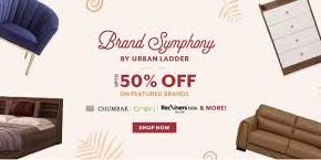 Get Upto 50% Off on Featured Brands - by Urban Ladder