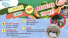 KPC Presents June ☀️Summer Camp ☀️ !