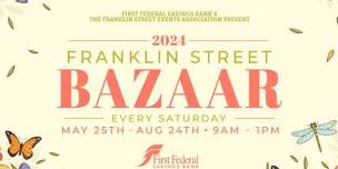 2024 Franklin Street Bazaar Sponsored by First Federal Savings Bank