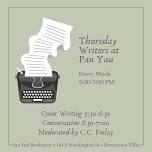 Thursday Writers at Pan Yan