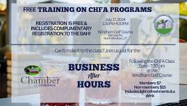 FREE Training on CHFA Program & Northeastern CT Chamber of Commerce