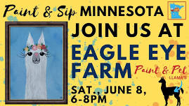 June 8 Paint & Sip at Eagle Eye Farm - NEW VENUE