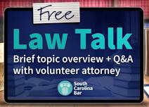 Law Talks at the Florence County Public Library