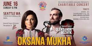 Seattle WA Oksana Mukha and Oleksandr Bozhyk Charity Concert by RSU