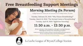 Tuesday Morning Breastfeeding Support Meeting