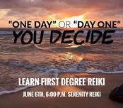 Reiki, First Degree, Class